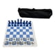 thumbnail image 1 of Juego De Ajedrez Plegable, Tablero De Ajedrez Ligero Para Viajes, Para Exteriores, Interior, Bolso De Mano Con Cremallera, 1 of 5