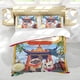thumbnail image 5 of Sagwa, la Gata Siamés China Conjunto de sábanas temático, trío de piezas, cómodo y amigable con la piel, diseño único, regalo de decoración para el hogar para familiares, amigos y fans,135cm *200cm, 5 of 6