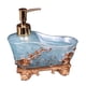 thumbnail image 3 of Dispensador De Jabón Líquido, Resina, 1 Uds., Bomba De Loción Para Baño, Sala De Lavado, Mesa Azul, 3 of 3