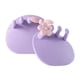 thumbnail image 4 of Separadores de dedos de los pies con soporte para el arco, zapatillas de Fitness, función Plantar para el hogar, fortalecedor de pantorrillas, entrena Violeta, 4 of 5