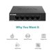 thumbnail image 4 of Switch Ethernet D-Link de 5 puertos Gigabit con QoS y carcasa metálica, 4 of 8