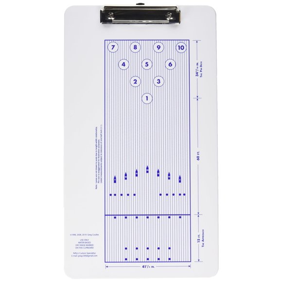 Portapapeles Bowlerstore Products 61 cm x 46 cm