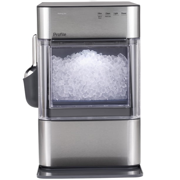 Máquina de hielo en forma de pepitas GE Profile Opal 2.0 Ultra con filtro de 38 lb/d