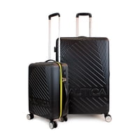 Pack 2 Maletas Nautica S+L Bahamas 10Kg Y 23Kg Negra