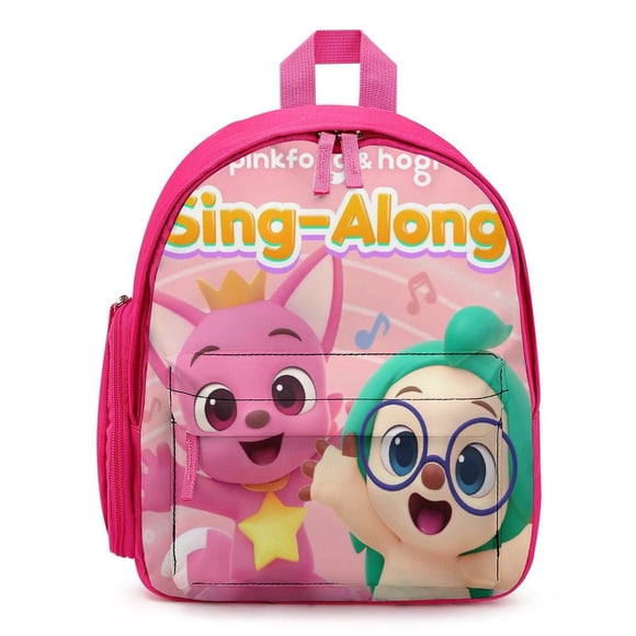 PINKFONG Mochila Escolar para Niños y Niñas,