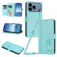 thumbnail image 1 of Funda Cartera Trébol para iPhone 17 Pro con Ranuras Tarjetas y Carga Inalámbrica Verde menta, 1 of 6