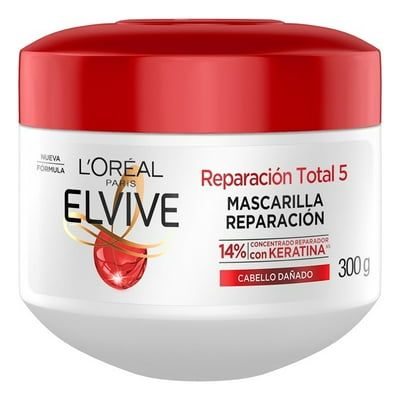 Tratamiento Capilar Reparación Total 5+ Pote 300 Ml Elvive