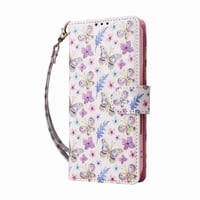 Foxdock Funda Tipo Cartera Floral Para Samsung Galaxy A36 5G ,Funda Con Tapa De Cuero Pu, Protección Antigolpes Con Ranuras Para Tarjetas Y Soporte
