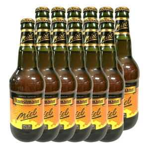 Kunstmann - Pack 12 Cervezas Kustmann Miel Botella 500Cc