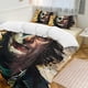 thumbnail image 1 of The Dark KnightCartoon Collection 3-Piece Comforter Set, Personalized Bedding Decor for Kids And Teens Bed Sheets, 1 of 5