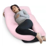 Oem - Cojín Para Embarazadas En Forma De U Rosado
