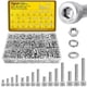 thumbnail image 1 of Kit surtido de tornillos métricos Fgruh 1220 piezas M3 M4 M5 M6, 1 of 7