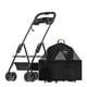 thumbnail image 1 of Coche Para Mascotas Plegable 2 En 1 Paws Negro LuBabycas, 1 of 8