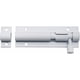 thumbnail image 3 of Pestillo de puerta de aleación de aluminio blanco de 3 pulgadas, 2 pestillos deslizantes de seguridad para puerta., 3 of 4