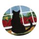 thumbnail image 5 of Kits De Aguja De Lengüeta Para Alfombra, Kits De Alfombra Con Gancho, Cojín Bordado, Gato Negro, 5 of 5