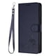 thumbnail image 2 of Funda tipo cartera FOXDOCK para infinix Note 40 con soporte, ranuras, RFID, diseño de gato, 2 of 5
