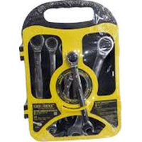 Genérico - Juego De Llaves Punta De Corona Con Chicharra