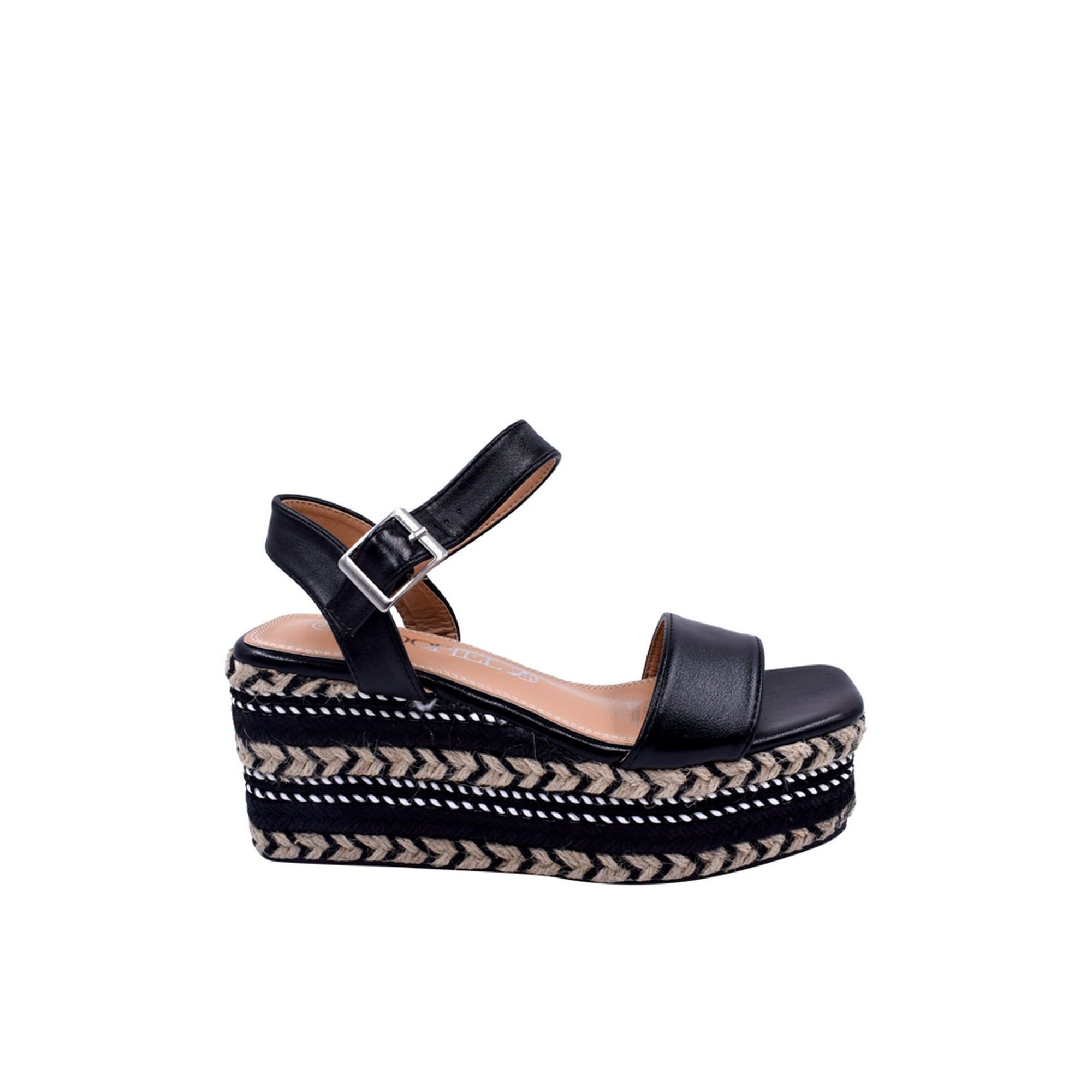 Todopiel - Sandalia Ecocuero Zaz85 Negro