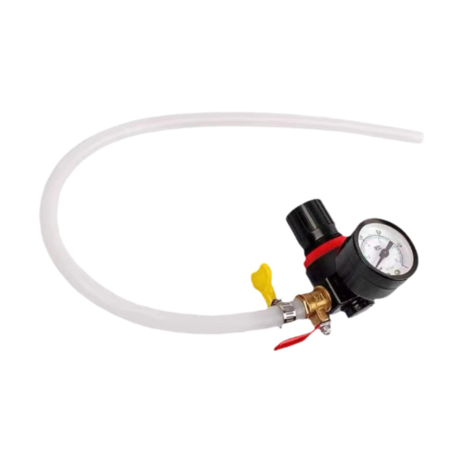 Ioensy - Probador De Fugas De Manguera Con Bomba De Prueba, Comprobador De Fugas De Vacío Para El Hogar, El Automóvil Y El Refrigerante