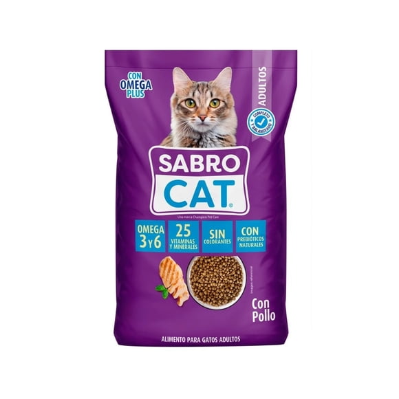 Alimento Sabrocat Para Gatos Adultos 20 Kg.