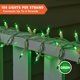 thumbnail image 3 of Guirnalda de luces navideñas Joiedomi 100 Green Fairy, 6,5 m, para interiores, 3 of 6