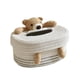 thumbnail image 3 of Caja De Pañuelos De Hilo De Algodón Caja De Almacenamiento De Pañuelos Para La Mesa De Café De La Oficina Baño Oso, 3 of 3
