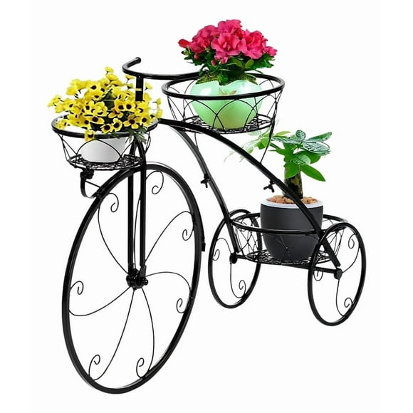 Porta Maceta Soporte Creativo Plantas Bicicleta Triciclo Jhn