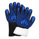 thumbnail image 2 of Guantes De Horno De Barbacoa Guantes De Doble Capa Gruesos Anti-Scalding Para BBQ BLUE, 2 of 5