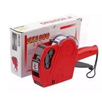 Genérico - Etiquetadora Mx5500 Etiquetas De Plástico Color Rojo