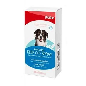 Bioline - Repelente Interiores Perro Keep Off Spray, 300Ml