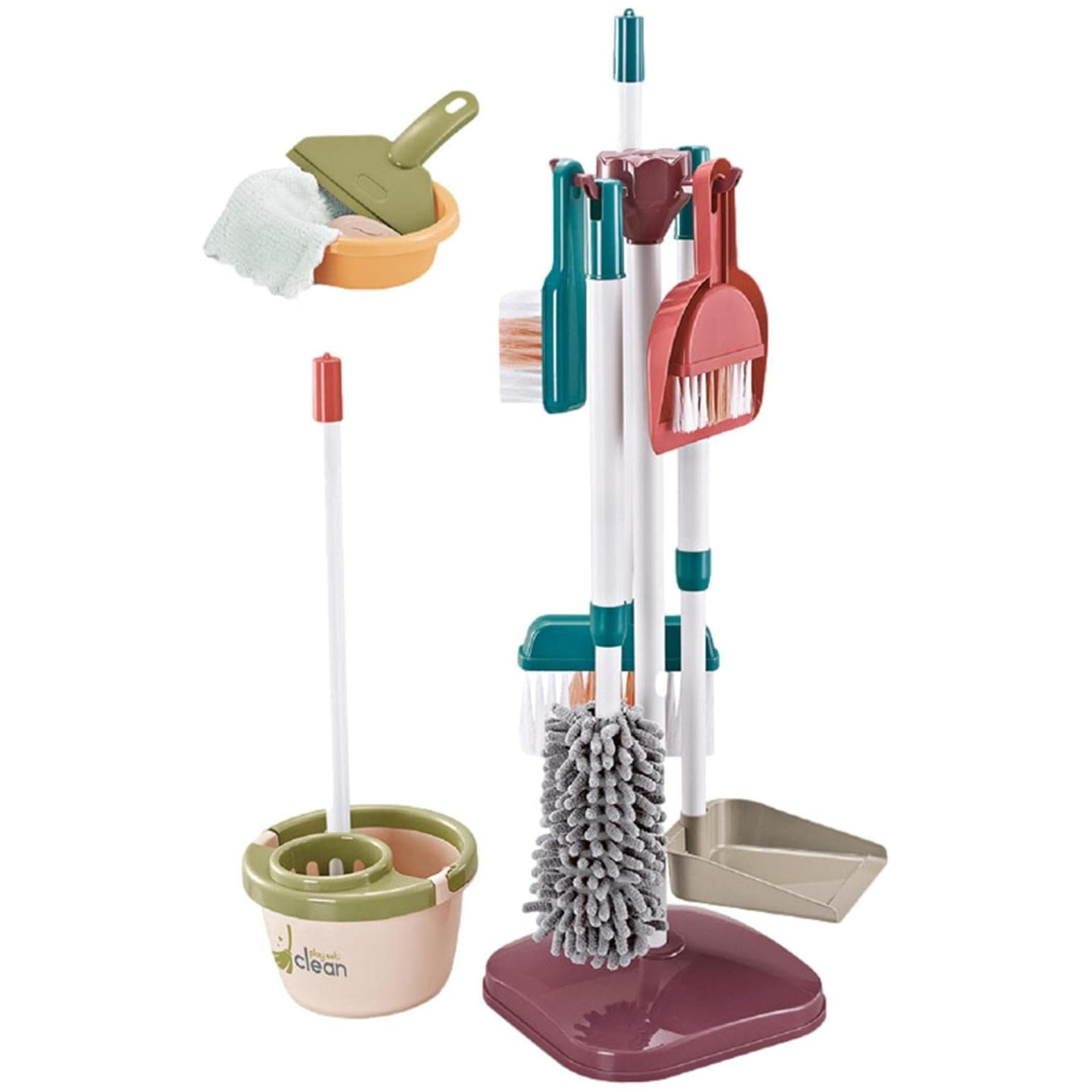 Total Click - Juguete Articulos De Limpieza Y Aseo 18 Piezas Infantil