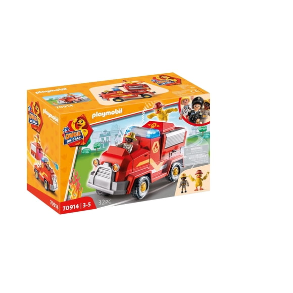 Vehículo de emergencia Toy Playmobil Duck On Call Fire Brigade