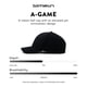 thumbnail image 4 of Gorra melin A-Game Hydro negra de alto rendimiento Snapback, 4 of 9