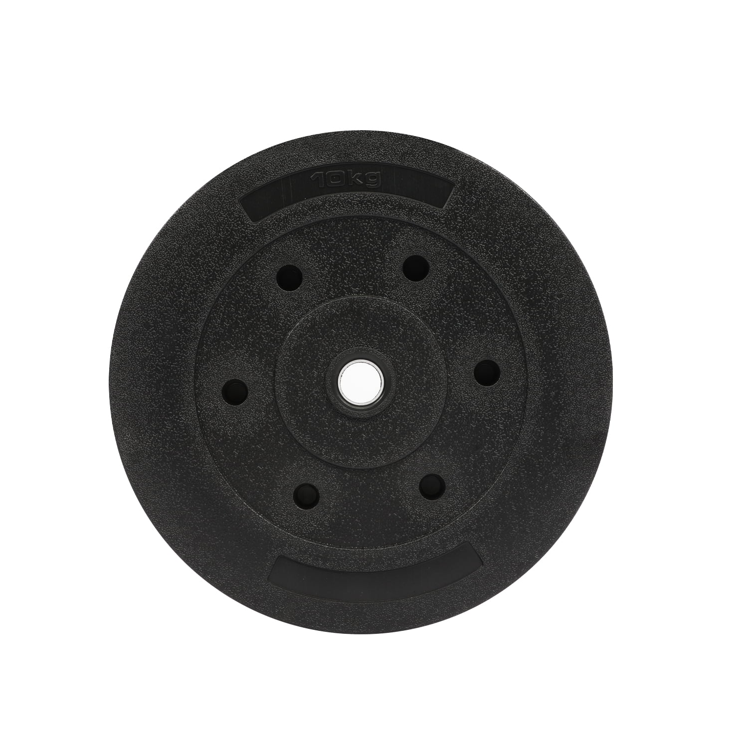 Atletis - Disco De Cemento 10 Kg Para Barra Pvc Negro