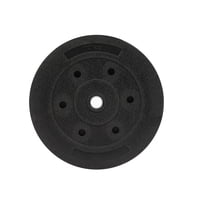 Atletis - Disco De Cemento 10 Kg Para Barra Pvc Negro