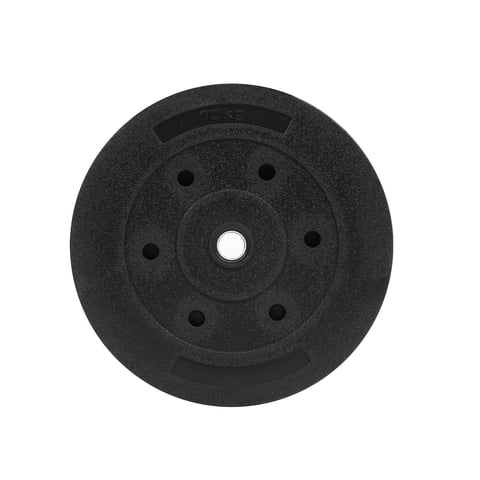 Atletis - Disco De Cemento 10 Kg Para Barra Pvc Negro