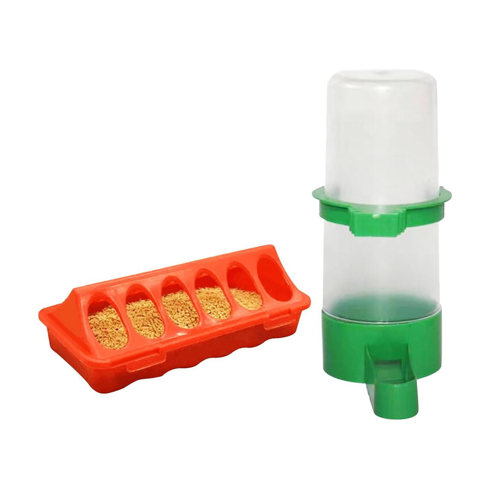 Juego De Comedero De Agua Y Comida, Jaula, Cubo De Alimentación Colgante Para Animales Pequeños, Conejo Grande