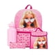 thumbnail image 1 of Set de mochilas Barbie School de 4 piezas para niñas Con bolsa de almuerzo y botella Barbie, 1 of 3