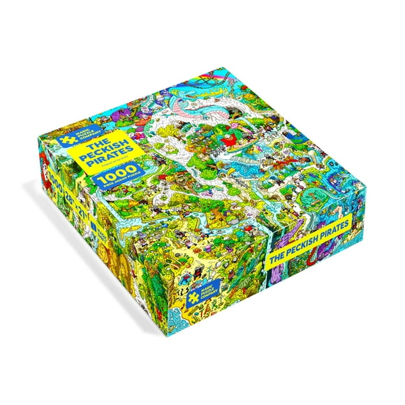 Rompecabezas Magic Puzzle Company The Peckish Pirates, 1000 piezas