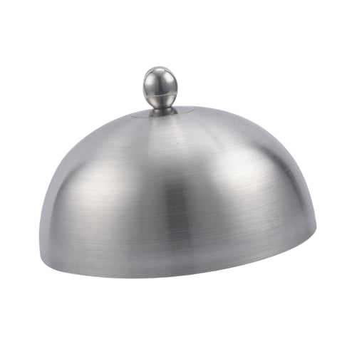 Bothyi - Tapa Para Untar Al Vapor Plancha De Acero Inoxidable Para Hamburguesas Sándwiches Filetes 15 Cm X 7,5 Cm Estilo C