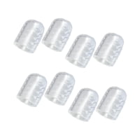 Magideal - Protector De Dedos Punteras Silicona Fácil De Limpiar Antifricción Cómodo Fácil De Usar Fundas Para Dedos Fundas Para Dedos Para Senderismo Uso Diario 8 Piezas