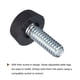 thumbnail image 4 of Patas Ajustables para Muebles Uxcell, 24 Piezas 1/4"-20 UNC Rosca para Nivelación de Muebles Atornillables para Mesa, Sillas, Sofá, Armario Negro, 4 of 6