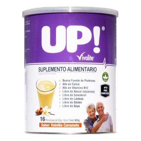 Vivalite - Up! Vainilla Caramelo X 900 Gr