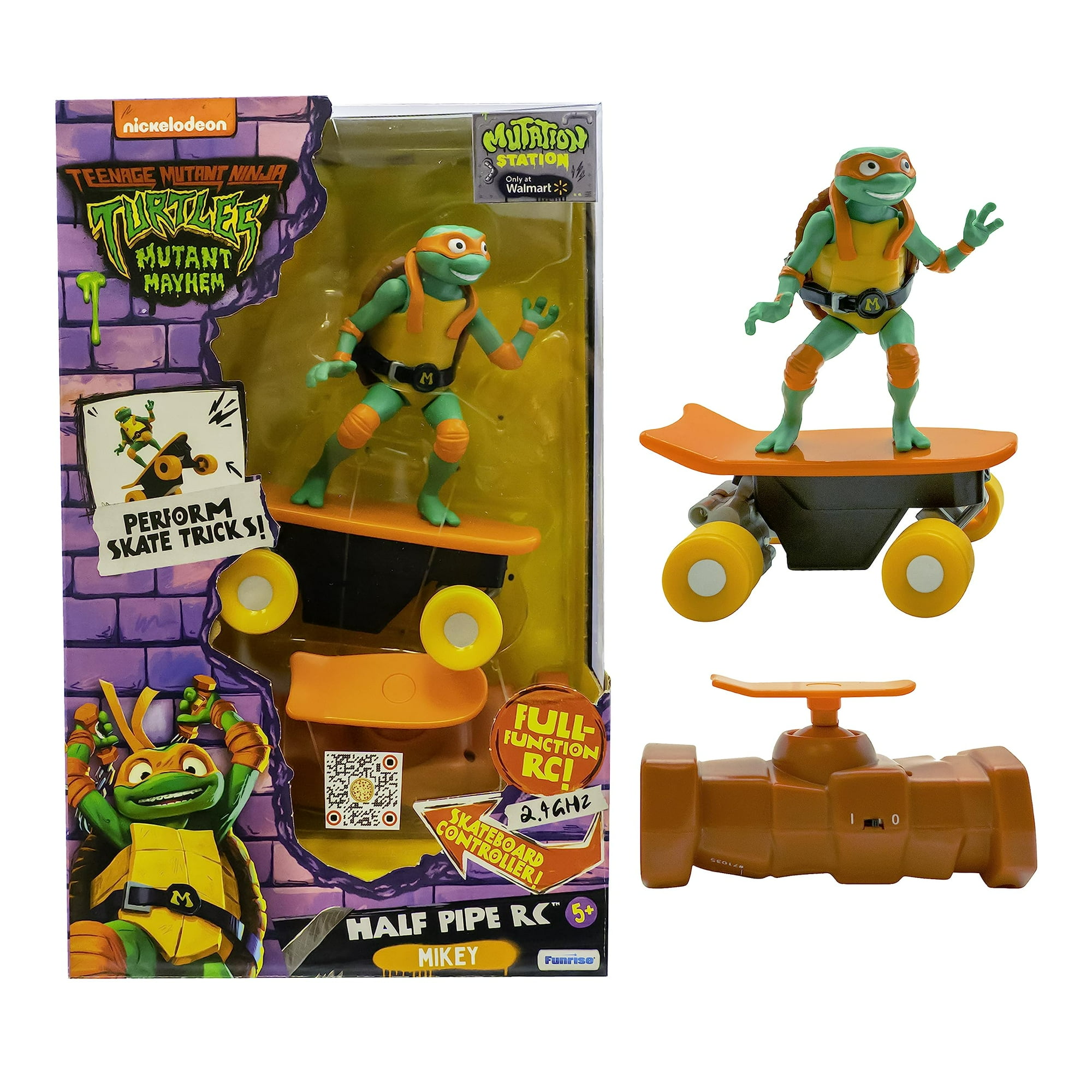 Teenage Mutant Ninja Turtles - Mighty Fleet R C Tortugas Ninja Michelangelo