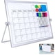 thumbnail image 1 of Pizarra Blanca Laokiiy 41x30 cm Calendario Magnético, 1 of 8