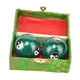 thumbnail image 3 of Bolas de con caja de almacenamiento Fortalecimiento de la muñeca de la mano Fitness duradero ación compacta Bolas de Baoding pa personas , Tai Chi Verde, 3 of 5