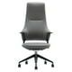 thumbnail image 1 of Sillón Gerencial Altezza Gris Respaldo Alto En Cuero Pu Ofix, 1 of 2