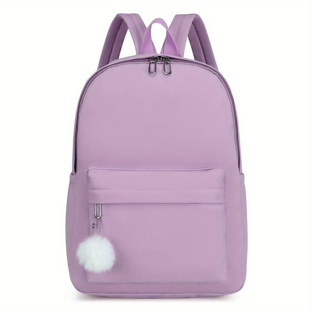 Travel in Style with our Macaron-Colored Large Capacity Casual Backpack - Perfect for Going Out and College!