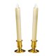 thumbnail image 4 of 2pcs calientan la vela llevada romántica del oscilación de la llama del oro de las velas verdaderas caseras un oro, 4 of 5