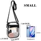 thumbnail image 4 of Bolso Transparente Cruzado Fibrdoo Impermeable Aprobado para Estadios, 4 of 7
